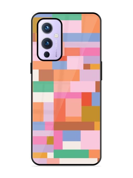 Colorful Chaos Glossy Soft Edge Case for Oneplus 9 (5G)