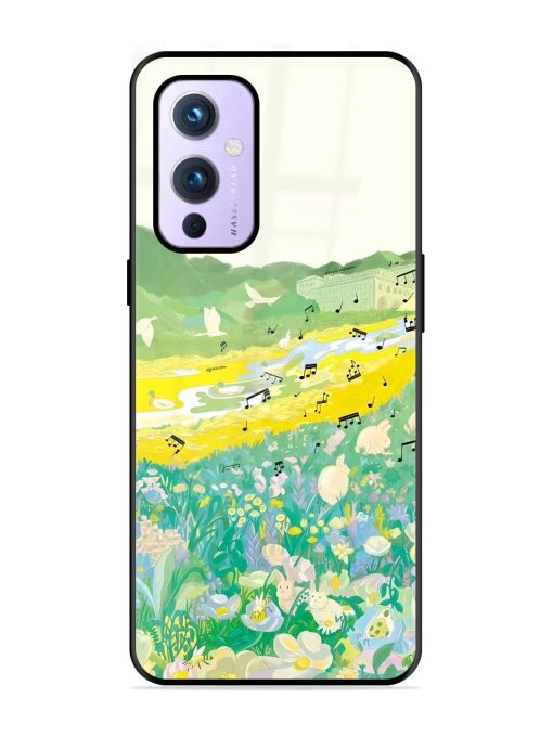 Melody In Bloom Glossy Soft Edge Case for Oneplus 9 (5G)