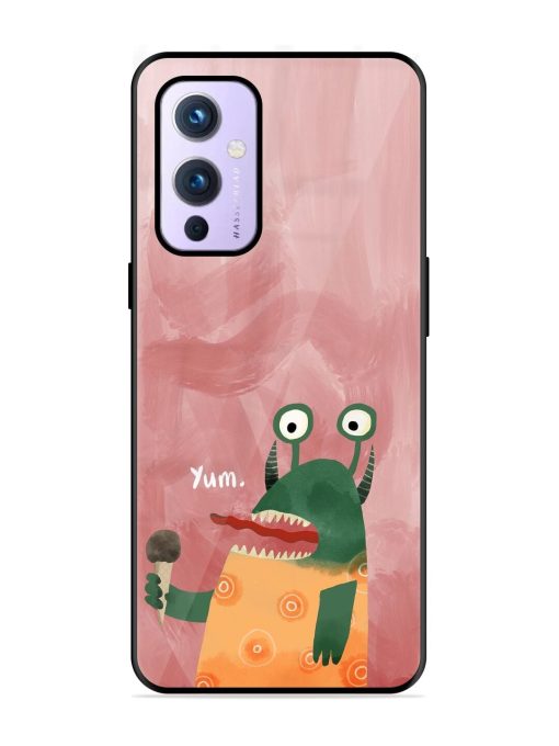 Hungry Monster Glossy Soft Edge Case for Oneplus 9 (5G)