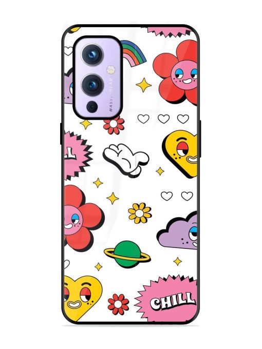 Whimsical Wonderland Glossy Soft Edge Case for Oneplus 9 (5G)