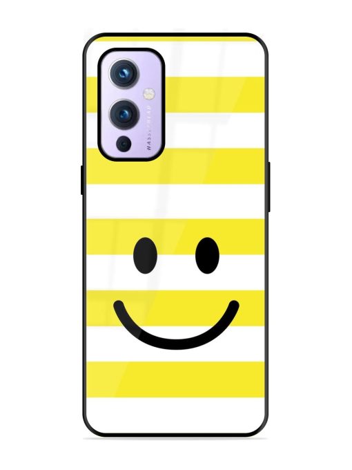 Smiling Stripes Glossy Soft Edge Case for Oneplus 9 (5G)