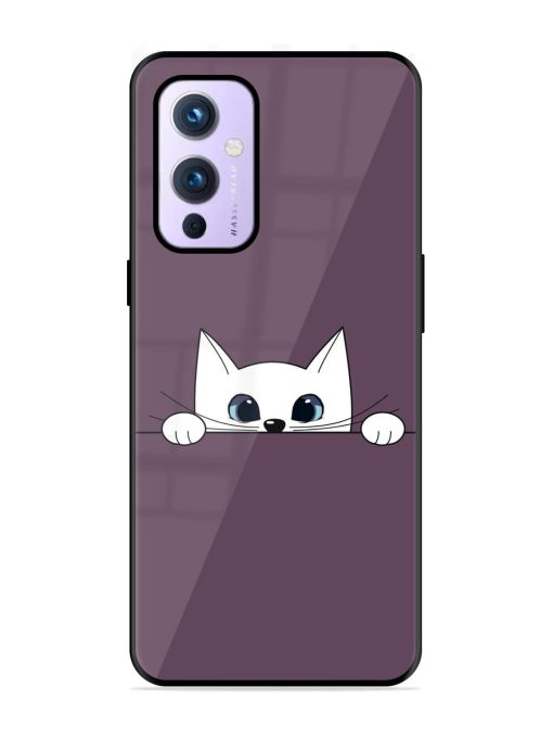 Peek-A-Boo Kitty Glossy Soft Edge Case for Oneplus 9 (5G)