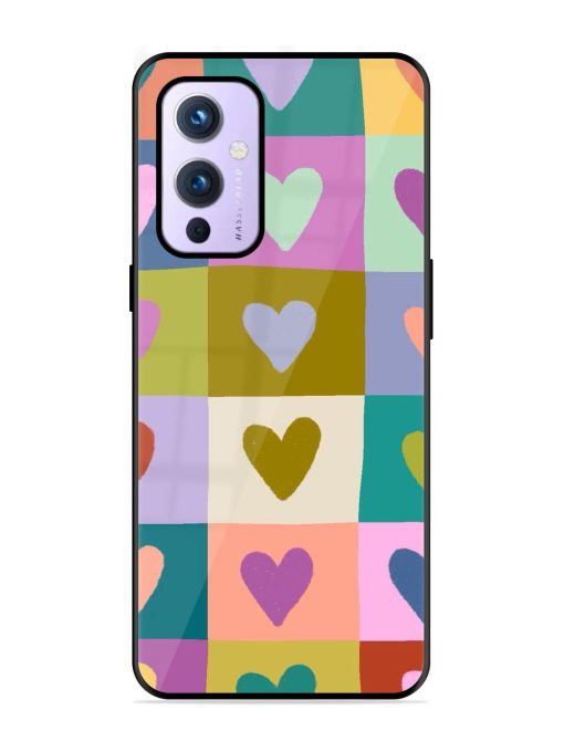 Box Of Hearts Glossy Soft Edge Case for Oneplus 9 (5G)