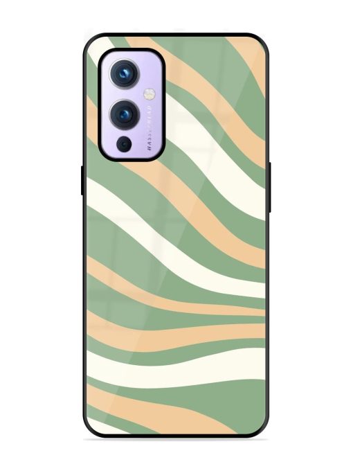 Wavy Pastel Paradise Glossy Soft Edge Case for Oneplus 9 (5G)