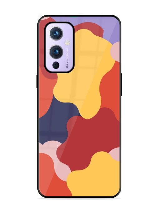 Gooey Color Chaos Glossy Soft Edge Case for Oneplus 9 (5G)