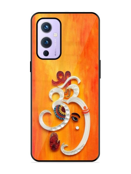 Ganesha In Quilling Art Glossy Soft Edge Case for Oneplus 9 (5G)