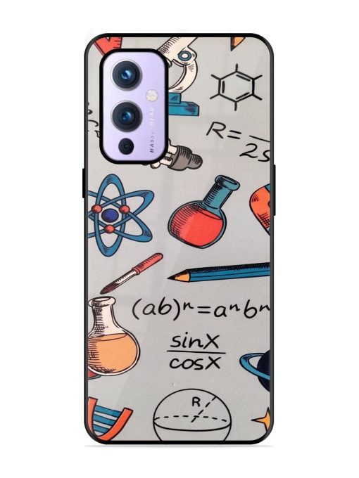 Science Doodle Delight Glossy Soft Edge Case for Oneplus 9 (5G)