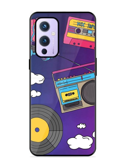 Retro Vibes Glossy Soft Edge Case for Oneplus 9 (5G)