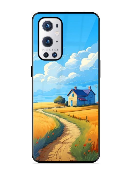Countryside Cottage Glossy Soft Edge Case for Oneplus 9 Pro (5G)
