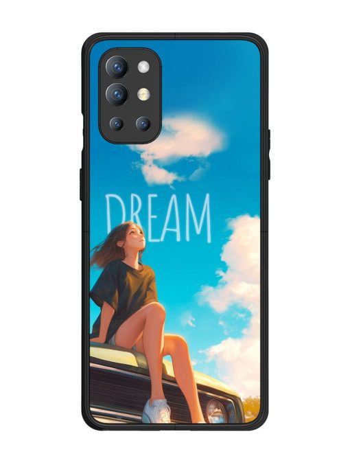 Girly Dream Art Glossy Soft Edge Case for Oneplus 9R (5G) Chachhi