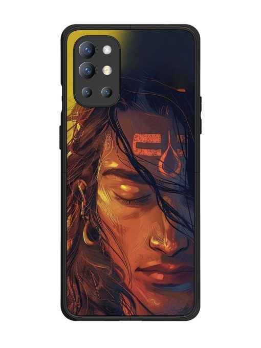 Tranquil Shiva Glossy Soft Edge Case for Oneplus 9R (5G) Chachhi