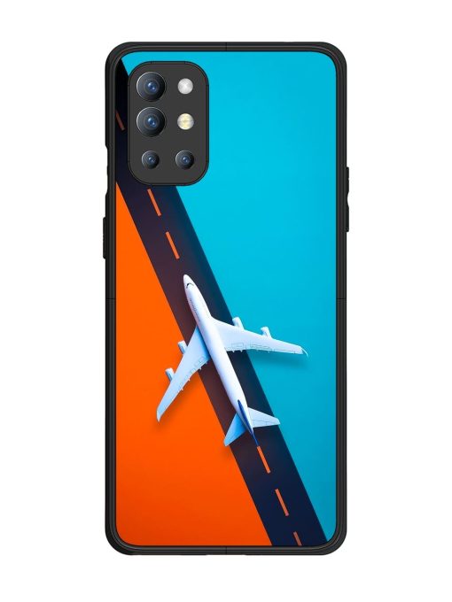 Skyward Bound Glossy Soft Edge Case for Oneplus 9R (5G) Chachhi