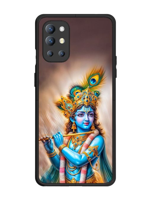 Divine Krishna Glossy Soft Edge Case for Oneplus 9R (5G) Chachhi