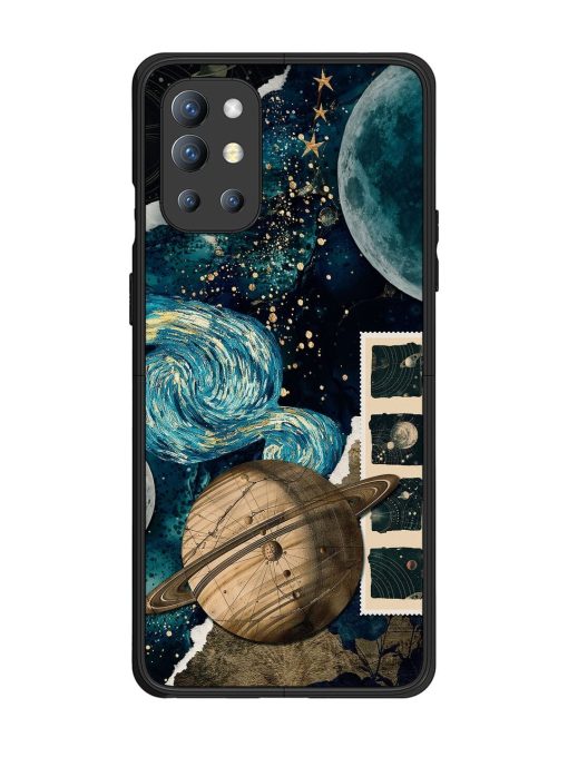 Celestial Tapestry Glossy Soft Edge Case for Oneplus 9R (5G) Chachhi