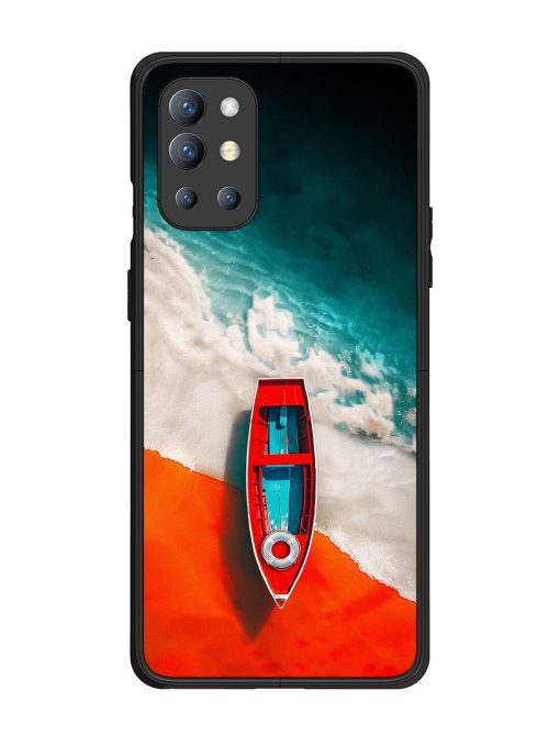 Crimson Tide Glossy Soft Edge Case for Oneplus 9R (5G) Chachhi