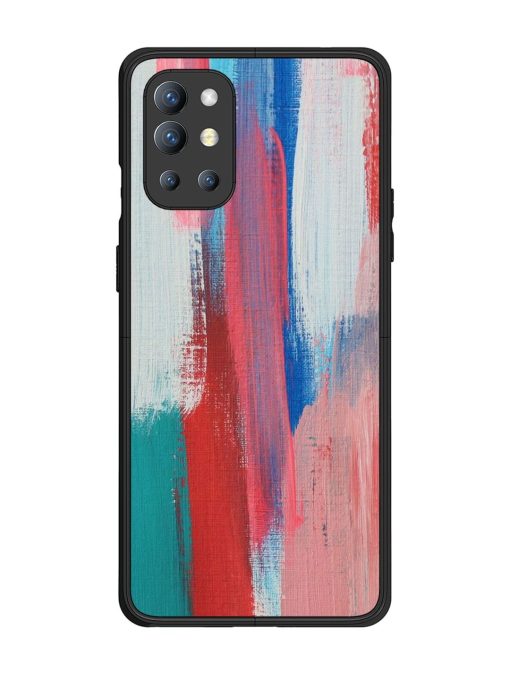 Colorful Chaos Glossy Soft Edge Case for Oneplus 9R (5G) Chachhi