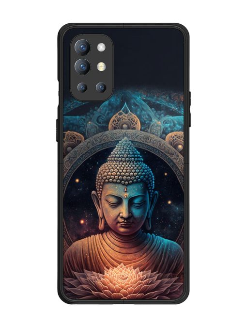 The Buddha Art Glossy Soft Edge Case for Oneplus 9R (5G) Chachhi