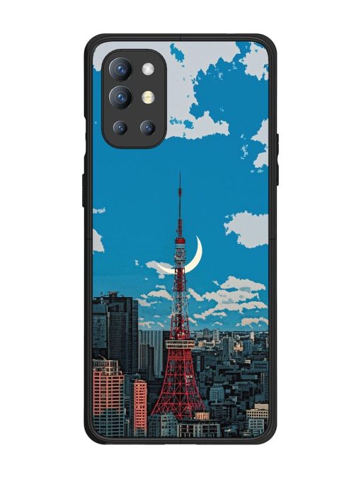 Tokyo Twilight Glossy Soft Edge Case for Oneplus 9R (5G) Chachhi