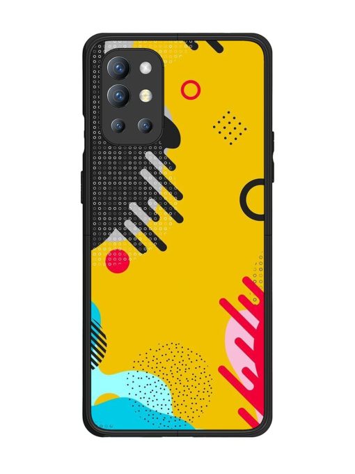 Neon Pop Glossy Soft Edge Case for Oneplus 9R (5G) Chachhi