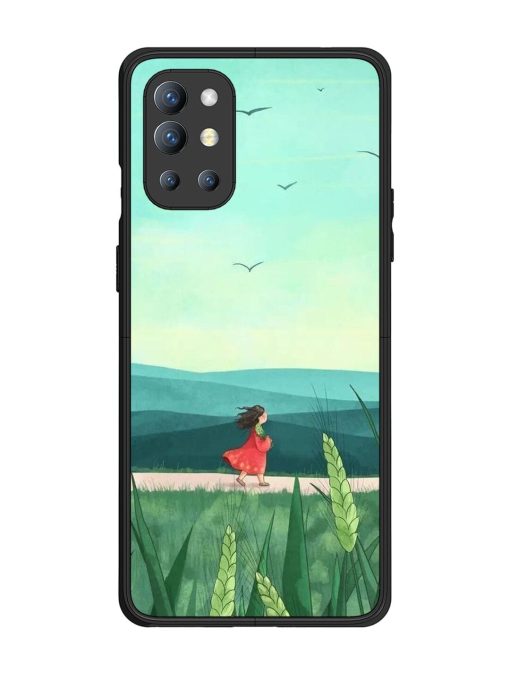 Solitude'S Serenity Glossy Soft Edge Case for Oneplus 9R (5G) Chachhi