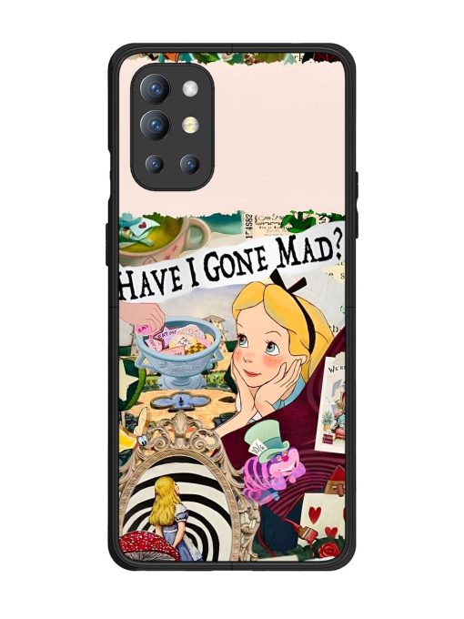 Mad Hatter'S Collage Glossy Soft Edge Case for Oneplus 9R (5G) Chachhi