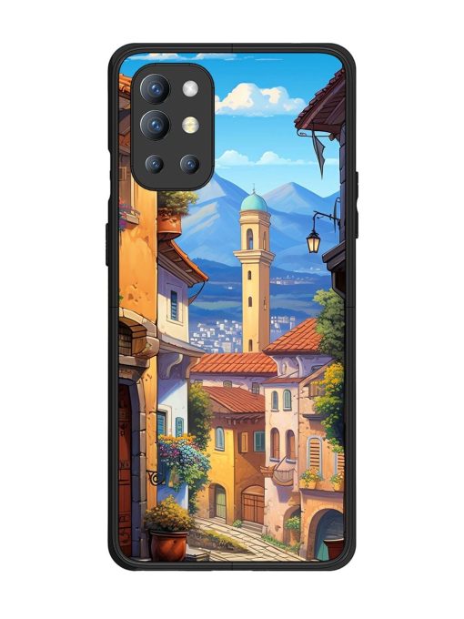 Tuscan Twilight Glossy Soft Edge Case for Oneplus 9R (5G) Chachhi