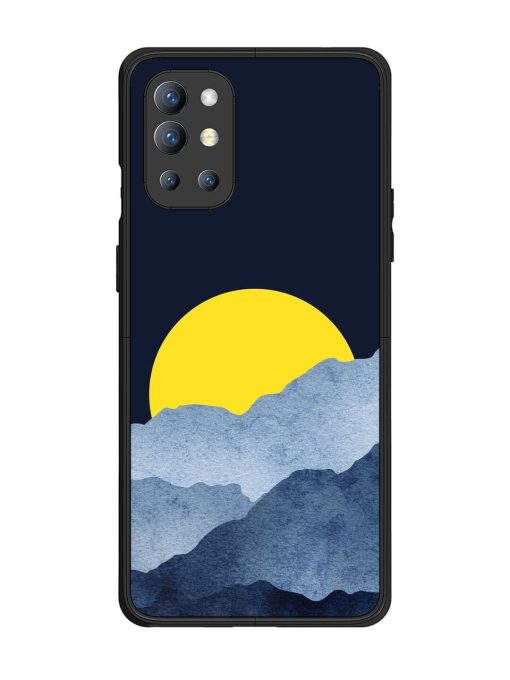 Golden Hour Horizon Glossy Soft Edge Case for Oneplus 9R (5G) Chachhi