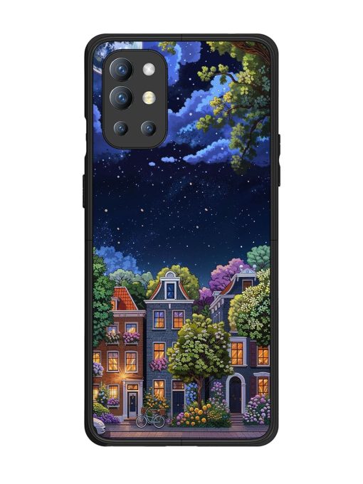 Moonlit Streets Glossy Soft Edge Case for Oneplus 9R (5G) Chachhi