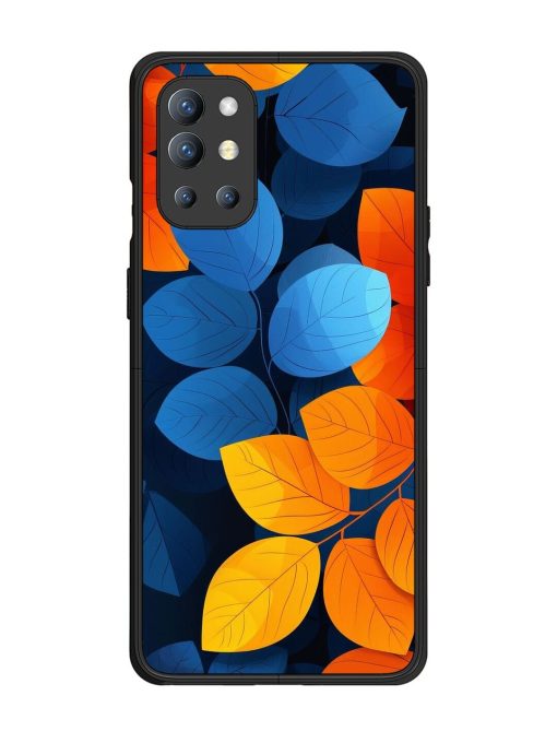 Autumn'S Contrast Glossy Soft Edge Case for Oneplus 9R (5G) Chachhi