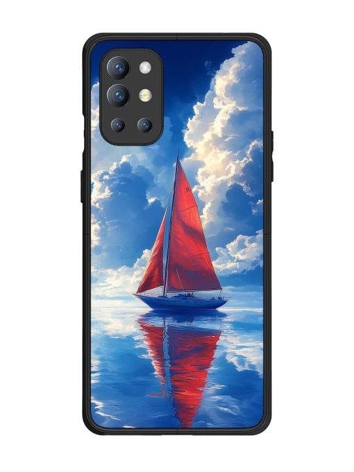 Crimson Sails Glossy Soft Edge Case for Oneplus 9R (5G) Chachhi