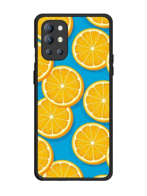 Citrus Symphony Glossy Soft Edge Case for Oneplus 9R (5G) Chachhi