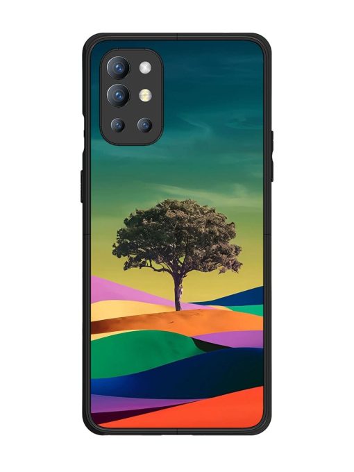 Rainbow'S Lone Sentinel Glossy Soft Edge Case for Oneplus 9R (5G) Chachhi