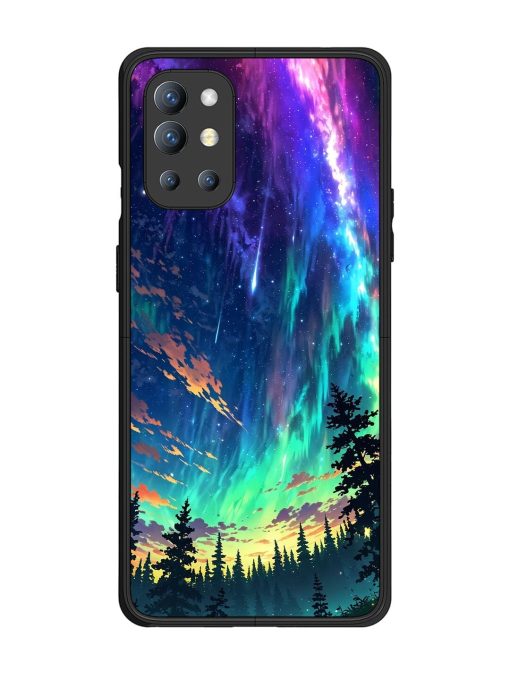 Cosmic Canvas Glossy Soft Edge Case for Oneplus 9R (5G) Chachhi