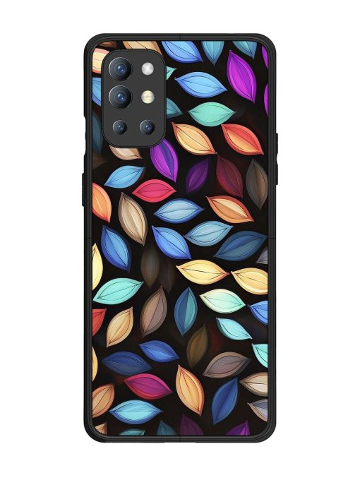 Colorful Kaleidoscope Glossy Soft Edge Case for Oneplus 9R (5G) Chachhi