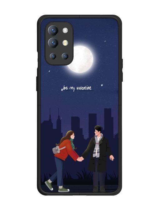 Moonlight Proposal Glossy Soft Edge Case for Oneplus 9R (5G) Chachhi