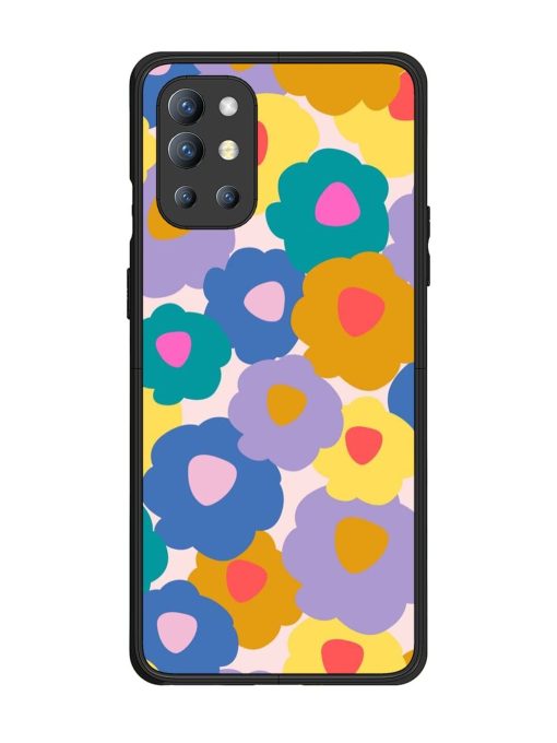 Flower Power Glossy Soft Edge Case for Oneplus 9R (5G) Chachhi