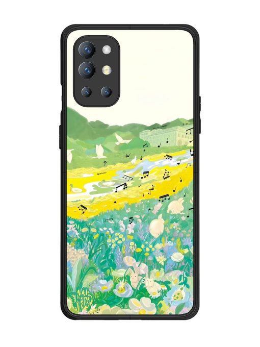 Melody In Bloom Glossy Soft Edge Case for Oneplus 9R (5G) Chachhi