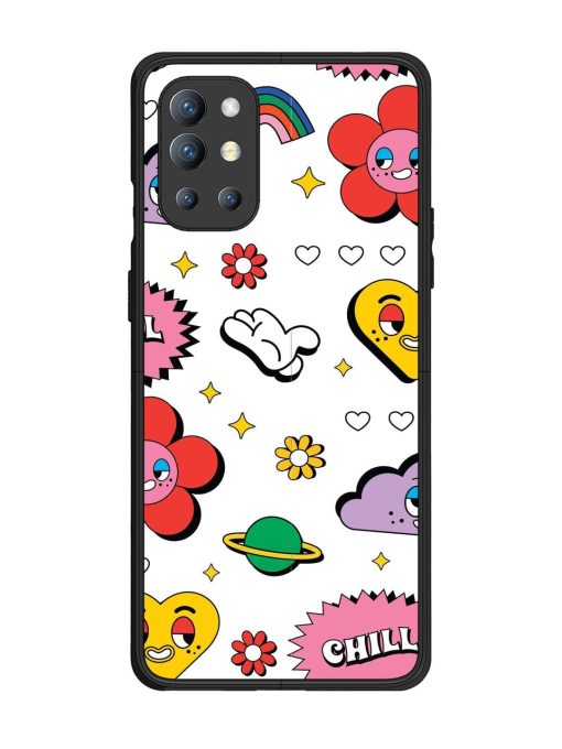 Whimsical Wonderland Glossy Soft Edge Case for Oneplus 9R (5G)