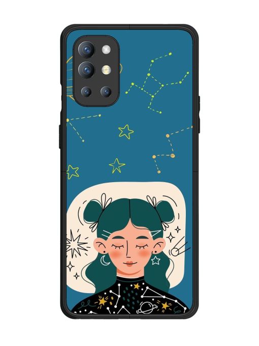 Cosmic Daydreamer Glossy Soft Edge Case for Oneplus 9R (5G) Chachhi