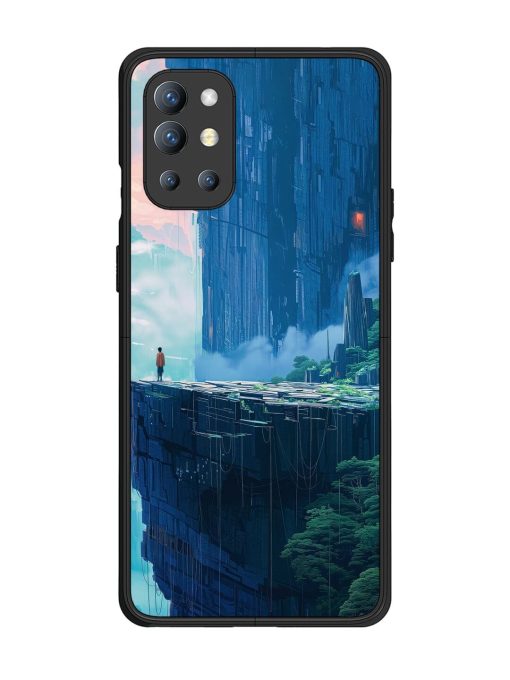 Solitude In The Sky Glossy Soft Edge Case for Oneplus 9R (5G) Chachhi