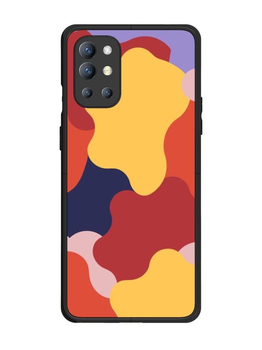 Gooey Color Chaos Glossy Soft Edge Case for Oneplus 9R (5G) Chachhi