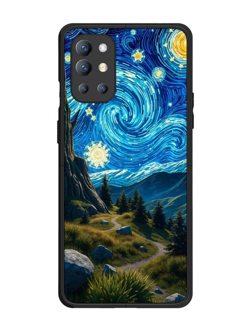 Starry Night In The Shire Glossy Soft Edge Case for Oneplus 9R (5G) Chachhi