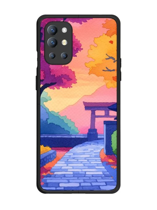 Autumnal Serenity Glossy Soft Edge Case for Oneplus 9R (5G) Chachhi