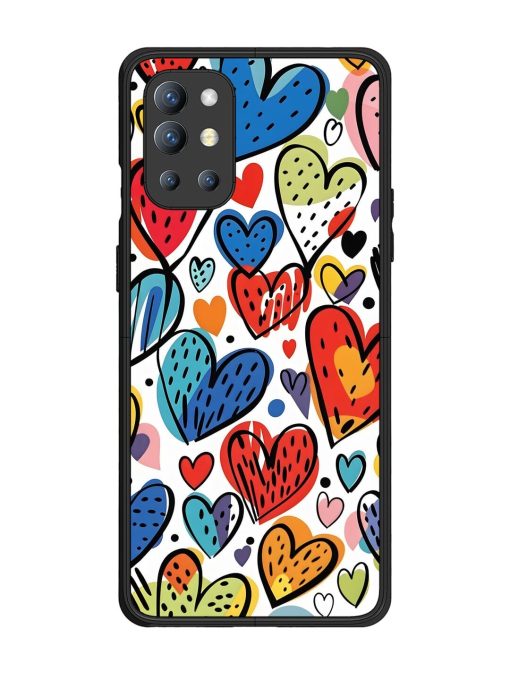 Heartfelt Harmony Glossy Soft Edge Case for Oneplus 9R (5G)