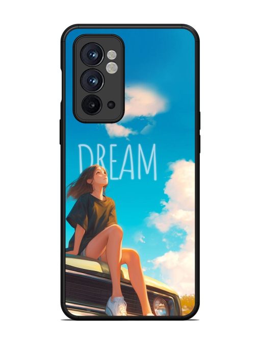 Girly Dream Art Glossy Soft Edge Case for Oneplus 9RT (5G) Chachhi