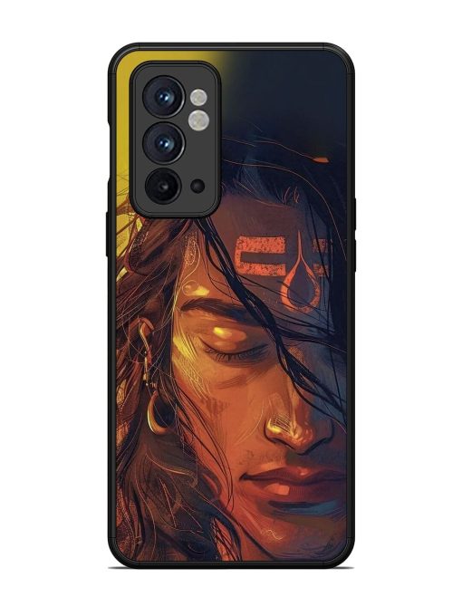 Tranquil Shiva Glossy Soft Edge Case for Oneplus 9RT (5G) Chachhi