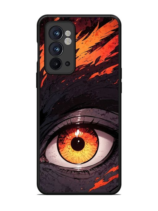 Inferno Gaze Glossy Soft Edge Case for Oneplus 9RT (5G) Chachhi