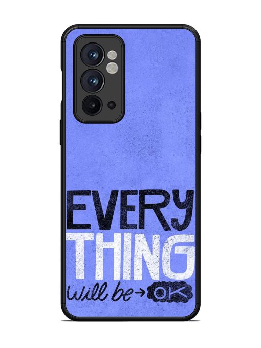 Hopeful Hues Glossy Soft Edge Case for Oneplus 9RT (5G) Chachhi