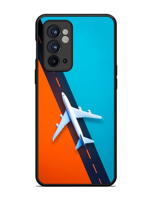 Skyward Bound Glossy Soft Edge Case for Oneplus 9RT (5G) Chachhi