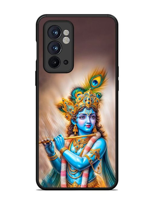 Divine Krishna Glossy Soft Edge Case for Oneplus 9RT (5G) Chachhi